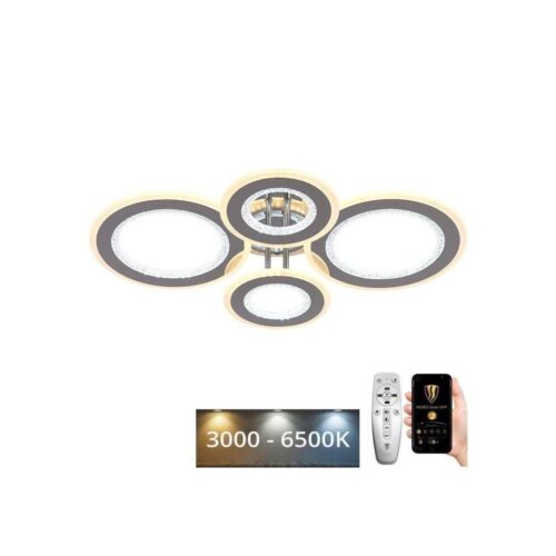 LED Dimmelhető felületre szerelhető csillár LED/100W/230V 3000