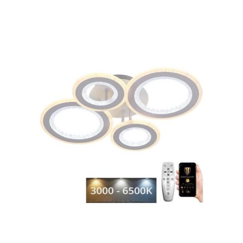 LED Dimmelhető felületre szerelhető csillár LED/100W/230V 3000