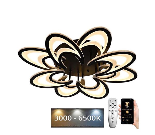 LED Dimmelhető felületre szerelhető csillár LED/125W/230V 3000