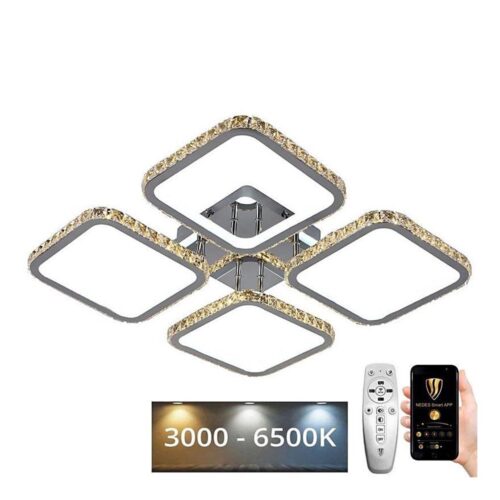 LED Dimmelhető felületre szerelhető csillár LED/160W/230V 3000