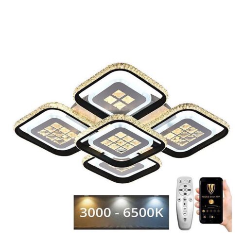 LED Dimmelhető felületre szerelhető csillár LED/180W/230V 3000
