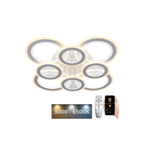 LED Dimmelhető felületre szerelhető csillár LED/200W/230V 3000