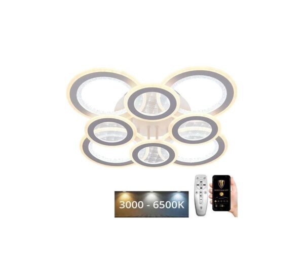 LED Dimmelhető felületre szerelhető csillár LED/200W/230V 3000