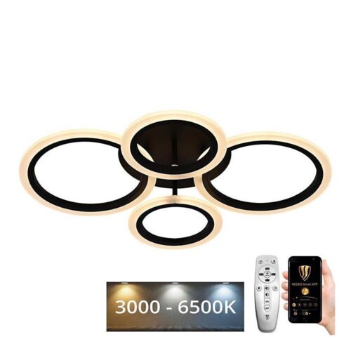 LED Dimmelhető felületre szerelhető csillár LED/50W/230V 3000