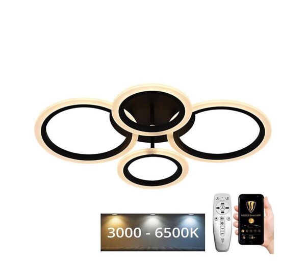 LED Dimmelhető felületre szerelhető csillár LED/50W/230V 3000
