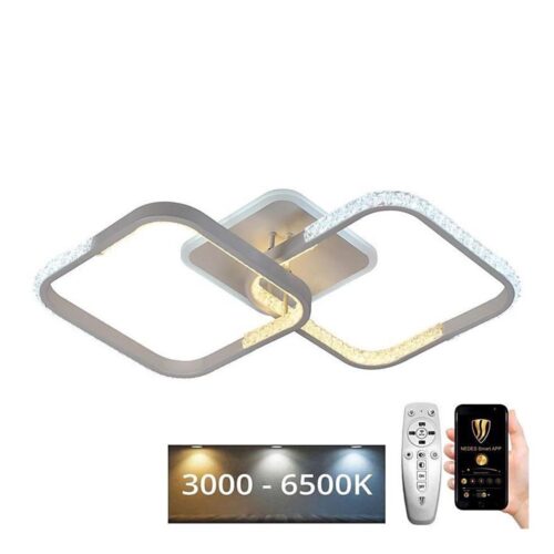 LED Dimmelhető felületre szerelhető csillár LED/55W/230V 3000