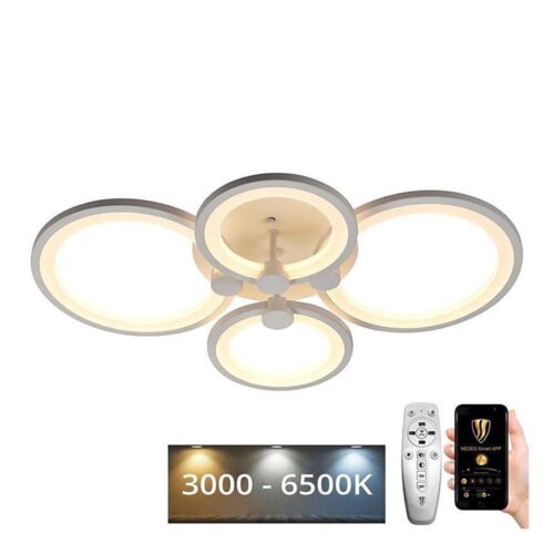 LED Dimmelhető felületre szerelhető csillár LED/65W/230V 3000