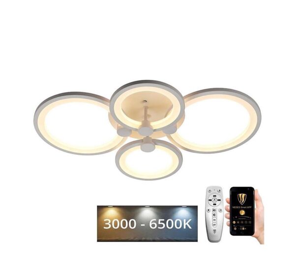 LED Dimmelhető felületre szerelhető csillár LED/65W/230V 3000