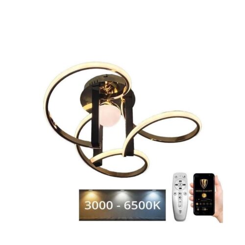 LED Dimmelhető felületre szerelhető csillár LED/70W/230V 3000