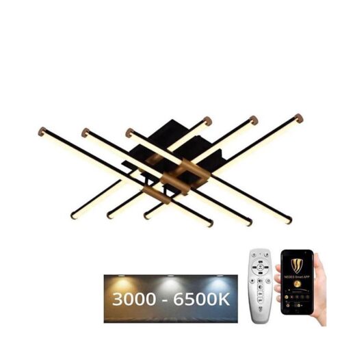 LED Dimmelhető felületre szerelhető  csillár LED/70W/230V 3000