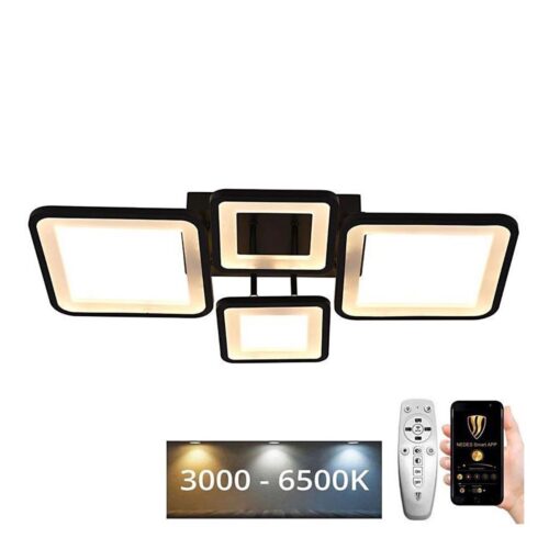 LED Dimmelhető felületre szerelhető csillár LED/70W/230V 3000