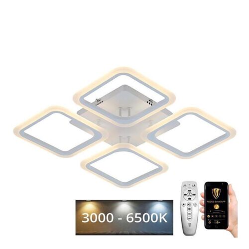 LED Dimmelhető felületre szerelhető csillár LED/70W/230V 3000