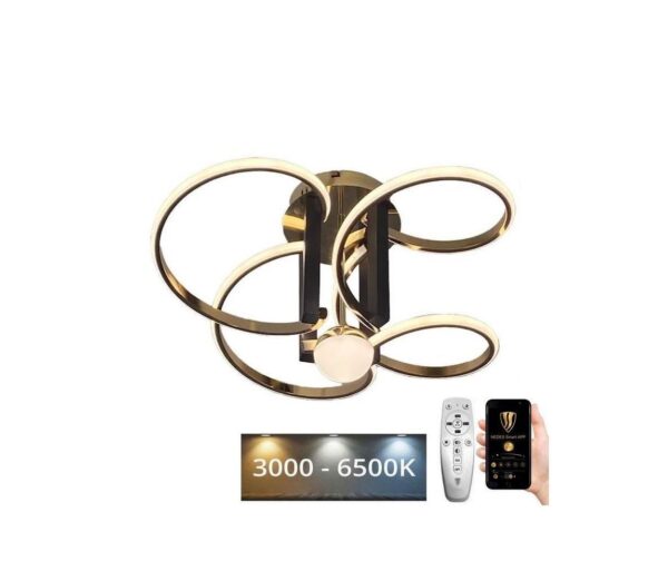 LED Dimmelhető felületre szerelhető  csillár LED/80W/230V 3000