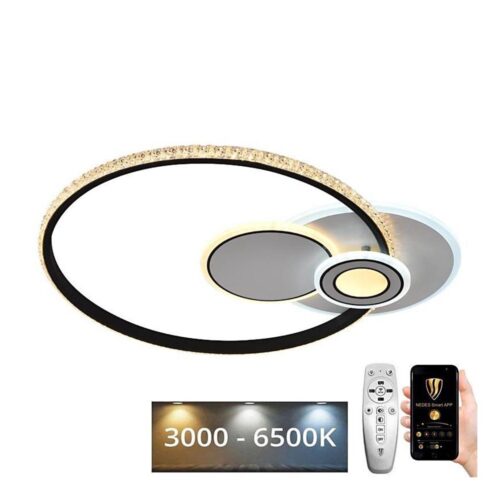 LED Dimmelhető felületre szerelhető csillár LED/80W/230V 3000