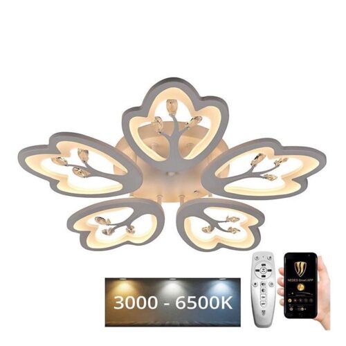 LED Dimmelhető felületre szerelhető csillár LED/80W/230V 3000