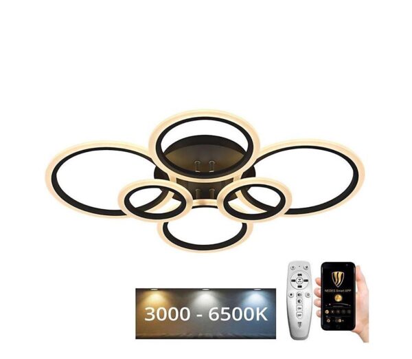 LED Dimmelhető felületre szerelhető csillár LED/85W/230V 3000