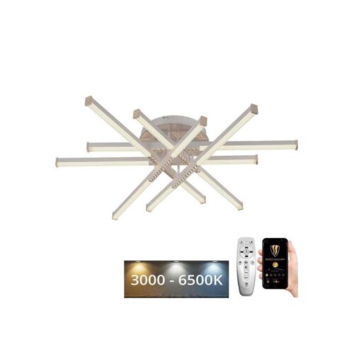 LED Dimmelhető felületre szerelhető csillár LED/90W/230V 3000