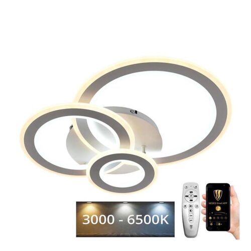 LED Dimmelhető felületre szerelhető csillár LED/90W/230V 3000