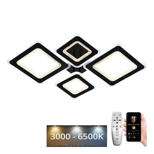 LED Dimmelhető felületre szerelhető csillár LED/95W/230V 3000