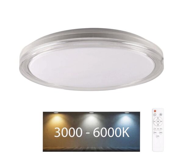 LED Dimmelhető fürdőszobai lámpa CASSANDRA LED/72W/230V IP44 + távirányító