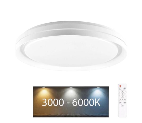 LED Dimmelhető fürdőszobai lámpa ELIZA LED/72W/230V IP44 + távirányító