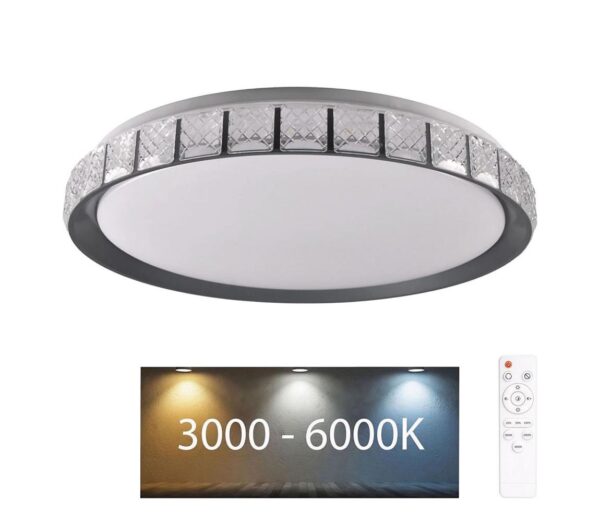 LED Dimmelhető fürdőszobai lámpa NINA LED/72W/230V IP44 + távirányító