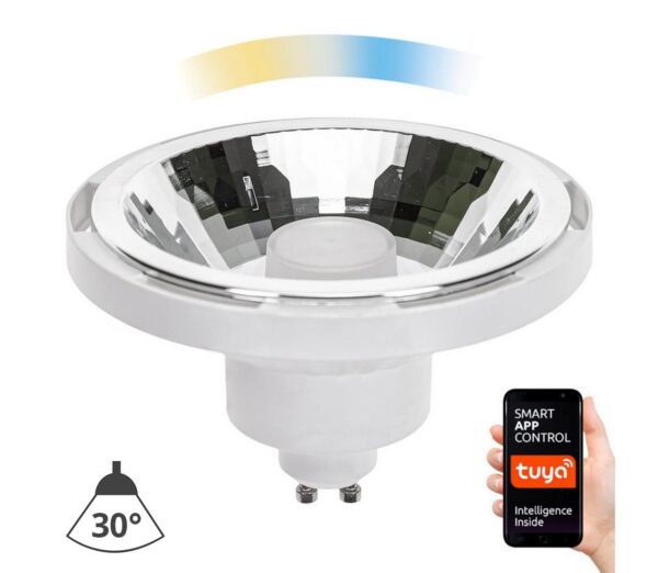 LED Dimmelhető izzó AR111 GU10/10W/230V 3000