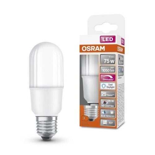 Osram LED Dimmelhető izzó E27/11W/230V 6500K CRI 90