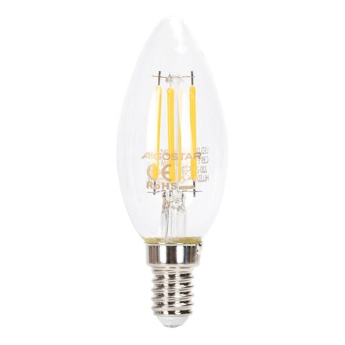 B.V. LED Dimmelhető izzó FILAMENT C35 E14/4W/230V 2700K