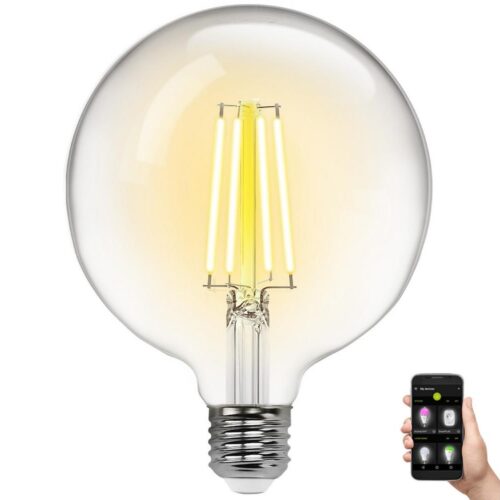 B.V. LED Dimmelhető izzó FILAMENT G125 E27/6W/230V 2700