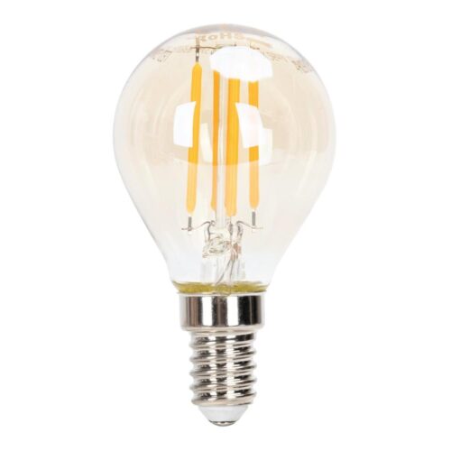 B.V. LED Dimmelhető izzó FILAMENT G45 E14/4W/230V 2200K