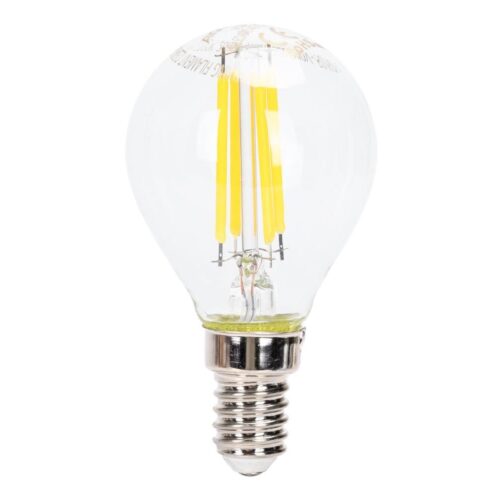 B.V. LED Dimmelhető izzó FILAMENT G45 E14/4W/230V 6500K