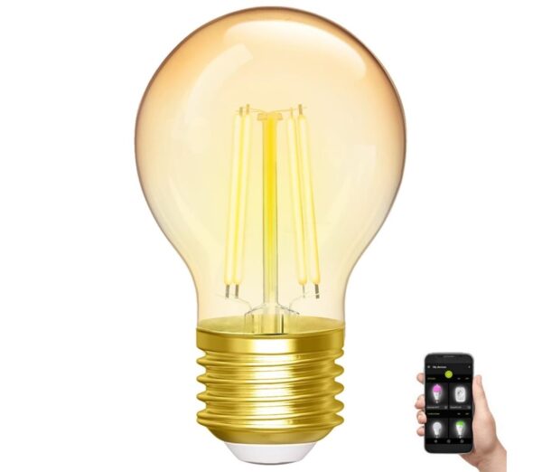B.V. LED Dimmelhető izzó FILAMENT G45 E27/4