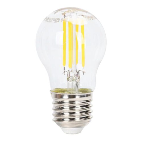 B.V. LED Dimmelhető izzó FILAMENT G45 E27/4W/230V 6500K
