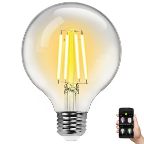 B.V. LED Dimmelhető izzó FILAMENT G95 E27/6W/230V 2700