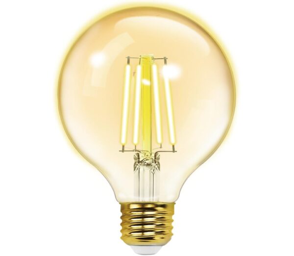 B.V. LED Dimmelhető izzó FILAMENT G95 E27/6W/230V 2700
