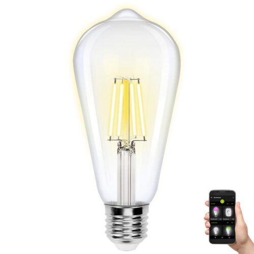 B.V. LED Dimmelhető izzó FILAMENT ST64 E27/6W/230V 2700