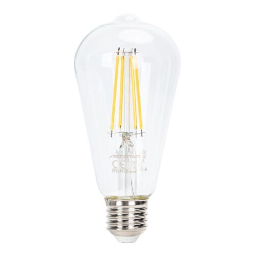 B.V. LED Dimmelhető izzó FILAMENT ST64 E27/6W/230V 2700K