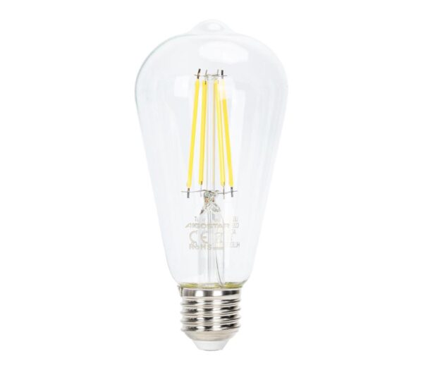 B.V. LED Dimmelhető izzó FILAMENT ST64 E27/6W/230V 6500K