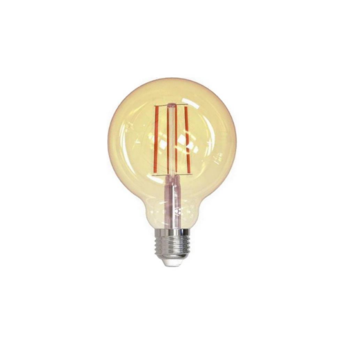 LED Dimmelhető izzó FILAMENT VINTAGE G95 E27/12W/230V 2000K