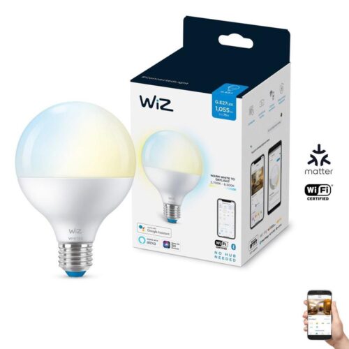 WiZ LED Dimmelhető izzó G95 E27/11W/230V 2700