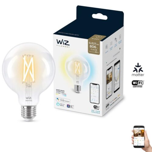 WiZ LED Dimmelhető izzó G95 E27/6