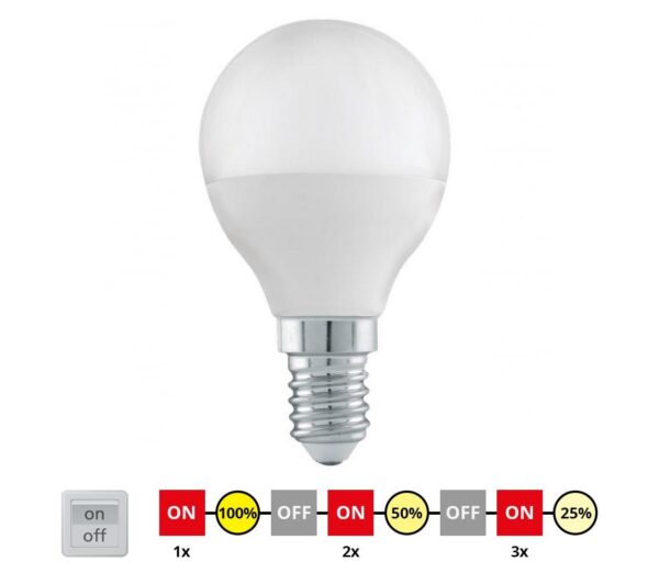 Eglo LED Dimmelhető izzó P45 E14/6W/230V 3000K