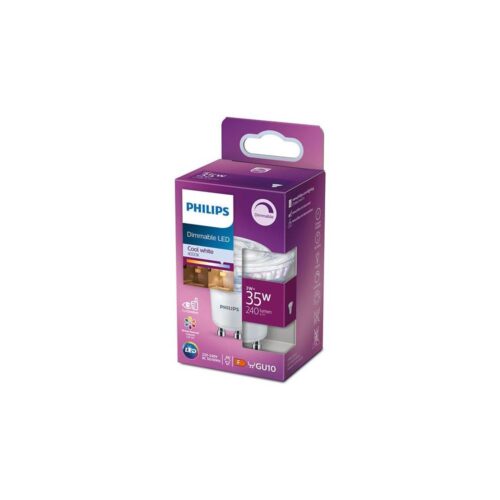 Philips LED Dimmelhető izzó Philips GU10/3W/230V 4000K CRI 90