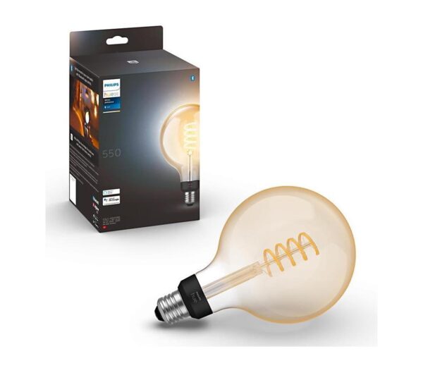 Philips LED Dimmelhető izzó Philips Hue WHITE AMBIANCE G125 E27/7W/230V 2200