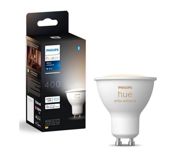 Philips LED Dimmelhető izzó Philips Hue WHITE AMBIANCE GU10/4