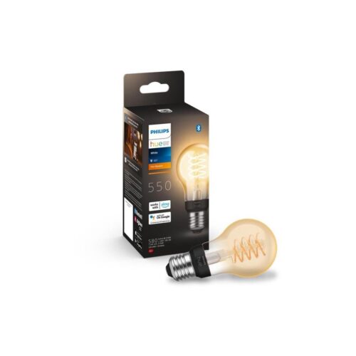 Philips LED Dimmelhető izzó Philips Hue WHITE FILAMENT A60 E27/7W/230V 2100K