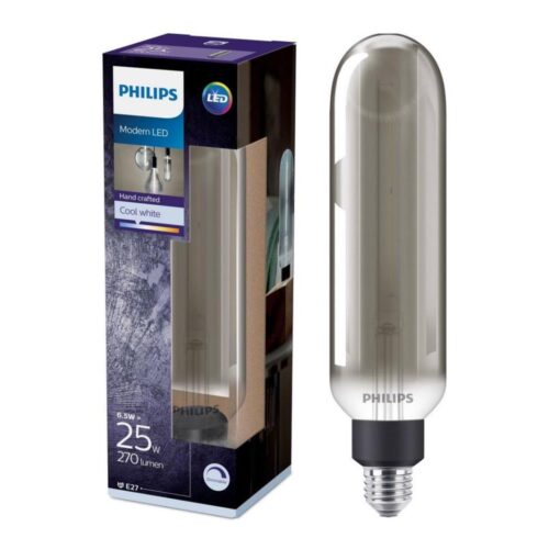 Philips LED Dimmelhető izzó SMOKY VINTAGE Philips T65 E27/6