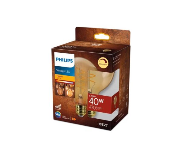 Philips LED Dimmelhető izzó VINTAGE Philips G95 E27/5