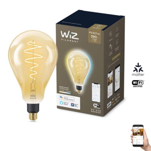 WiZ LED Dimmelhető izzó VINTAGE PS160 E27/6